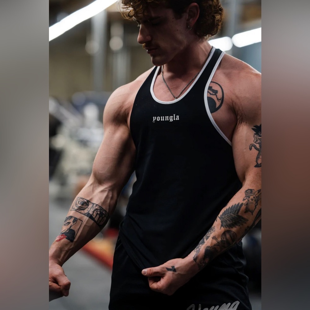 YOUNGLA 322 GOLDEN ERA TANK BLACK
